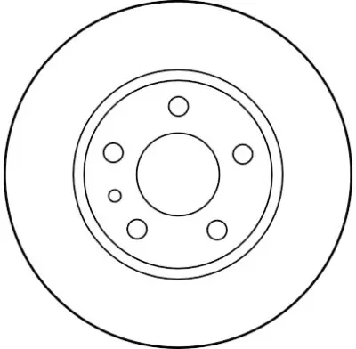 Juego de discos de freno TRW DF1739 TRW DF1739 Marca Reconocida